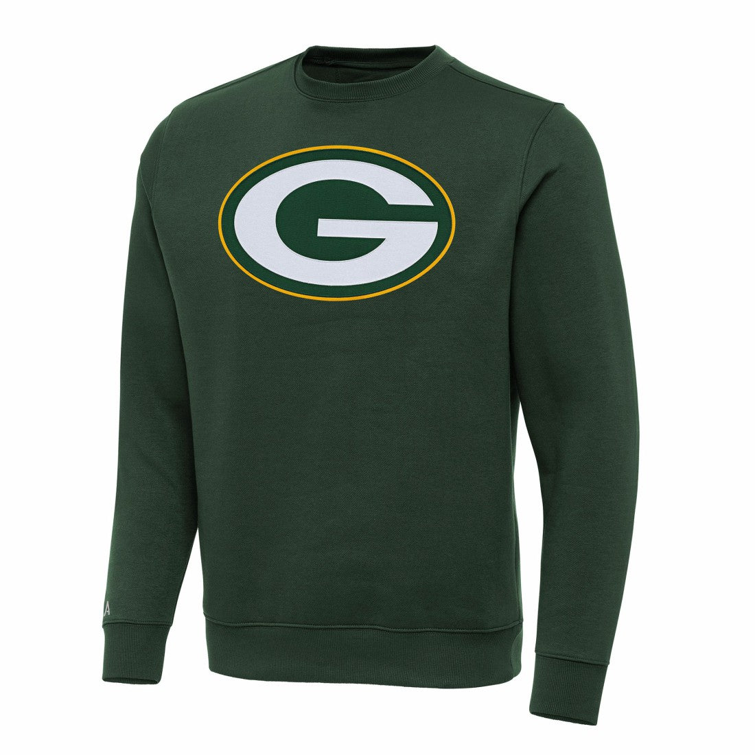 Green Bay Packers Antigua Victory Pullover Sweatshirt - Hunter Green Pullover