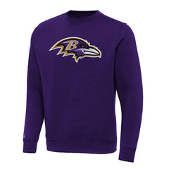 Baltimore Ravens Antigua Victory Pullover Sweatshirt - Purple Pullover