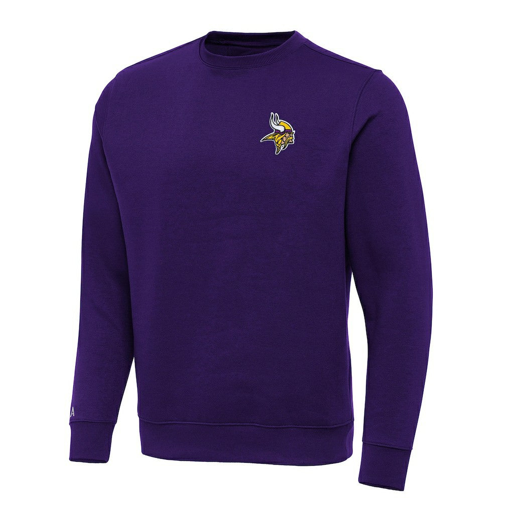 Minnesota Vikings Antigua Victory Pullover Sweatshirt - Purple Pullover