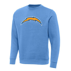 Los Angeles Chargers Antigua Victory Pullover Sweatshirt - Powder Blue Pullover