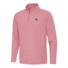 Kansas City Chiefs Antigua Twine Quarter-Zip Jacket - Red/White Jackets