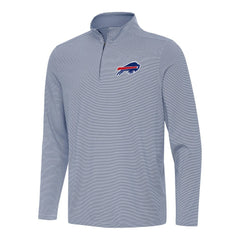 Buffalo Bills Antigua Twine Quarter-Zip Jacket - Navy/White Jackets