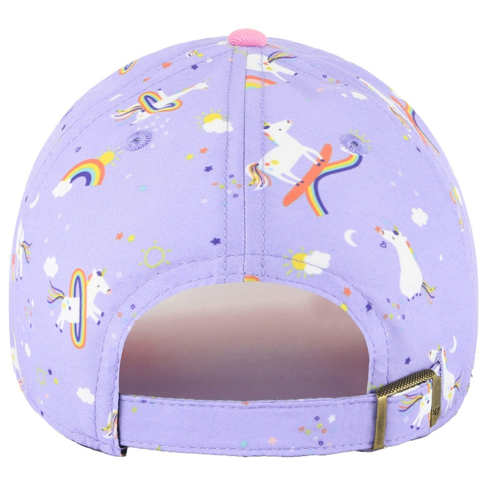 Cleveland Browns '47 Girls Preschool Unicorn Clean Up Adjustable Hat - Lavender Hats