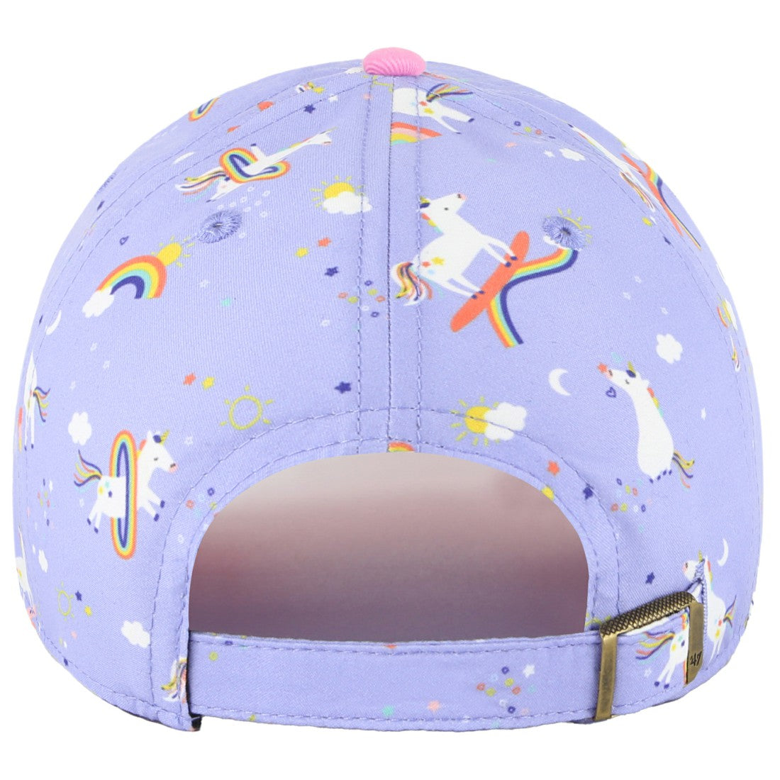 Houston Texans '47 Girls Preschool Unicorn Clean Up Adjustable Hat - Lavender Hats