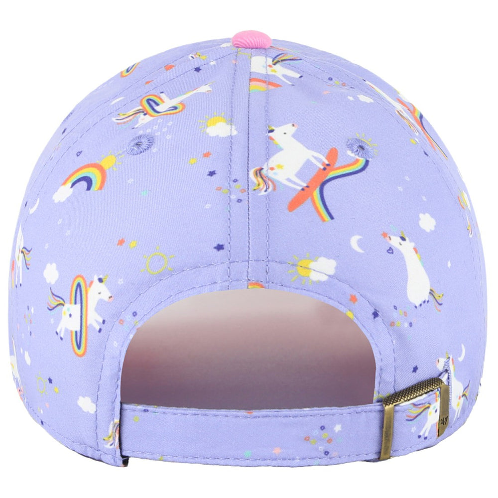 Houston Texans '47 Girls Preschool Unicorn Clean Up Adjustable Hat - Lavender Hats