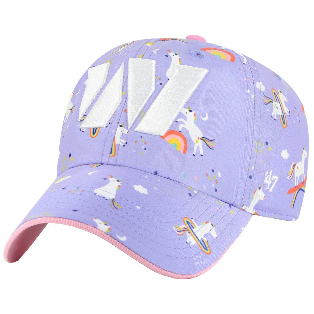 Washington Commanders '47 Girls Preschool Unicorn Clean Up Adjustable Hat - Lavender Hats