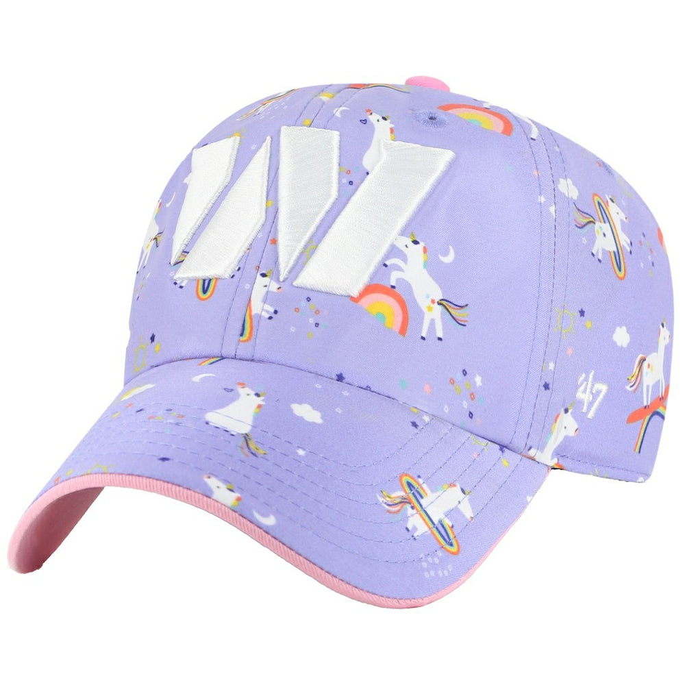 Washington Commanders '47 Girls Preschool Unicorn Clean Up Adjustable Hat - Lavender Hats