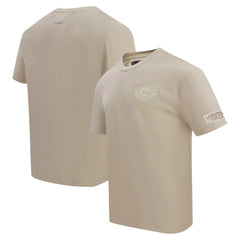 Green Bay Packers Pro Standard Drop Shoulder T-Shirt - Tan T-shirts