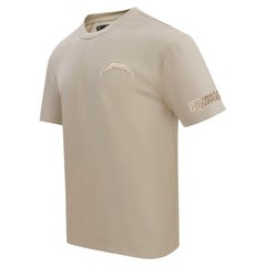 Los Angeles Chargers Pro Standard Drop Shoulder T-Shirt - Tan T-shirts