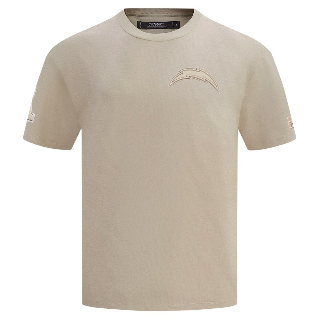 Los Angeles Chargers Pro Standard Drop Shoulder T-Shirt - Tan T-shirts