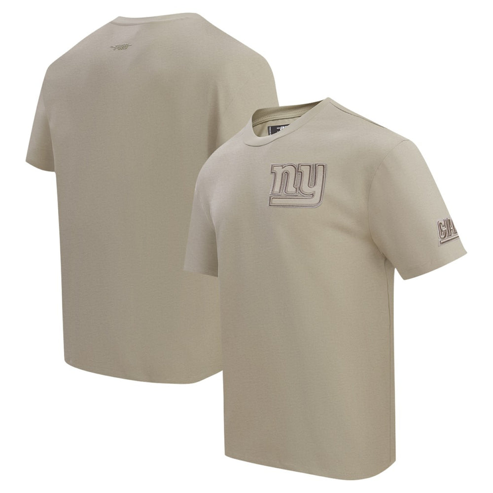 New York Giants Pro Standard Drop Shoulder T-Shirt - Tan T-shirts