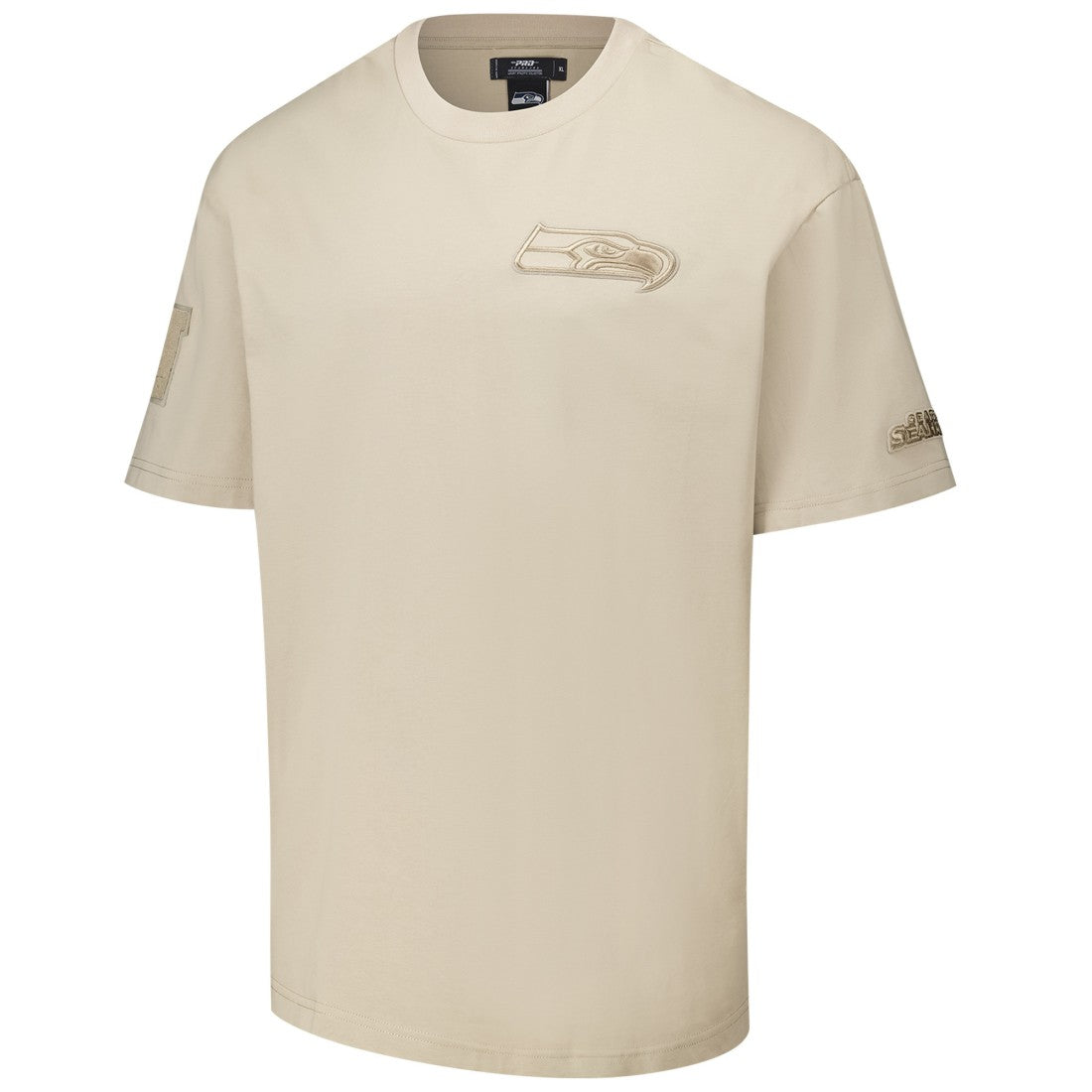 Seattle Seahawks Pro Standard Drop Shoulder T-Shirt - Tan T-shirts