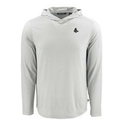 Boston Red Sox Cutter & Buck Coastline Epic Comfort Eco Recycled Long Sleeve Hoodie T-Shirt - Gray Hoodies