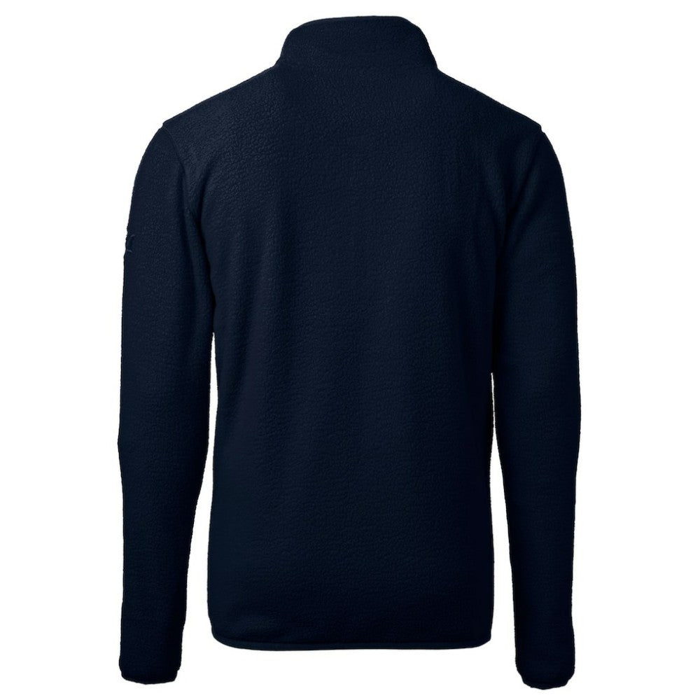 Detroit Tigers Cutter & Buck Cascade Eco Fleece Quarter-Zip Jacket - Navy Jackets