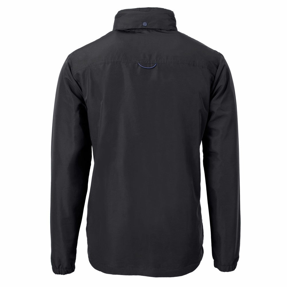 Los Angeles Dodgers Cutter & Buck Charter Eco Recycled Full-Zip Hoodie Jacket - Black Jackets