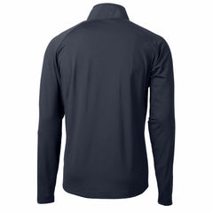 Los Angeles Dodgers Cutter & Buck Adapt Eco Hybrid Raglan DryTec Quarter-Zip Jacket - Navy Jackets