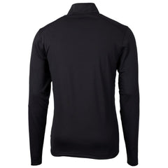 Seattle Mariners Cutter & Buck Virtue Eco Pique Quarter-Zip Jacket - Black Jackets