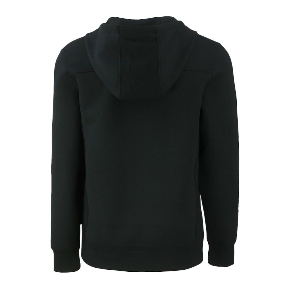 New York Yankees Cutter & Buck Roam Eco Recycled Tri-Blend Half-Zip Hoodie - Black Hoodies