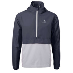 St. Louis Cardinals Cutter & Buck Charter Eco Recycled Anorak Half-Zip Hoodie Jacket - Navy Jackets