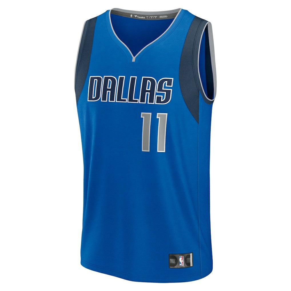 Kyrie Irving Dallas Mavericks Fast Break Replica Player Jersey Icon Editi- Blue - Fanatics