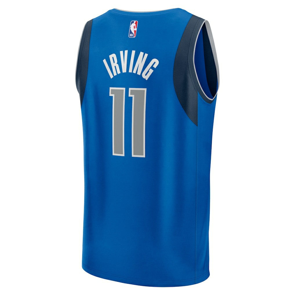 Kyrie Irving Dallas Mavericks Fast Break Replica Player Jersey Icon Editi- Blue - Fanatics