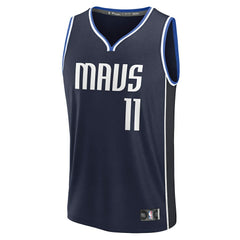 Kyrie Irving Dallas Mavericks Fast Break Replica Player Jersey Statement Editi- Navy - Fanatics