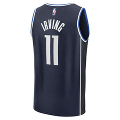 Kyrie Irving Dallas Mavericks Fast Break Replica Player Jersey Statement Editi- Navy - Fanatics