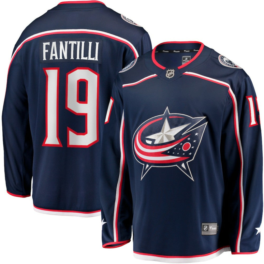 Adam Fantilli Columbus Blue Jackets Fanatics Home Premier Breakaway Player Jersey - Navy | US 202015231