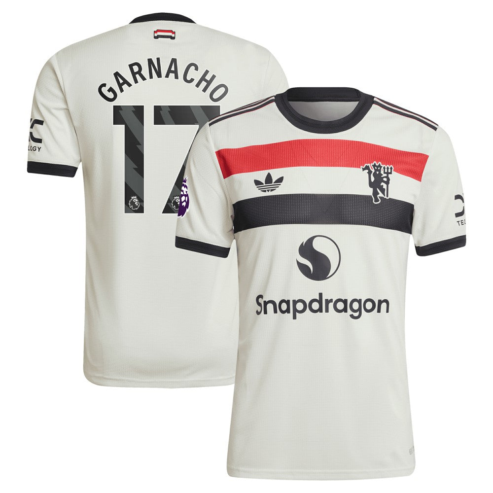 Alejandro Garnacho Manchester United Originals 2024/25 Third Jersey Cream - Adidas online