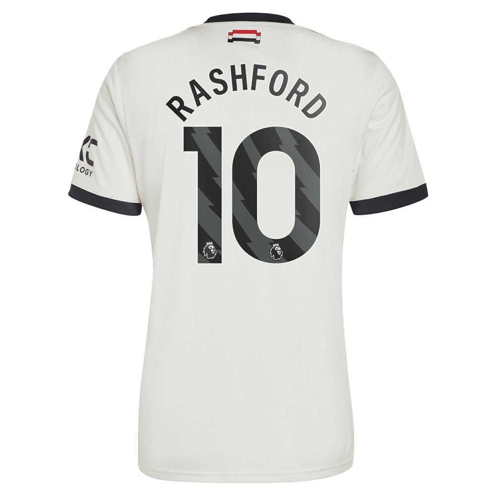 Marcus Rashford Manchester United Originals 2024/25 Third Replica Jersey Cream - Adidas