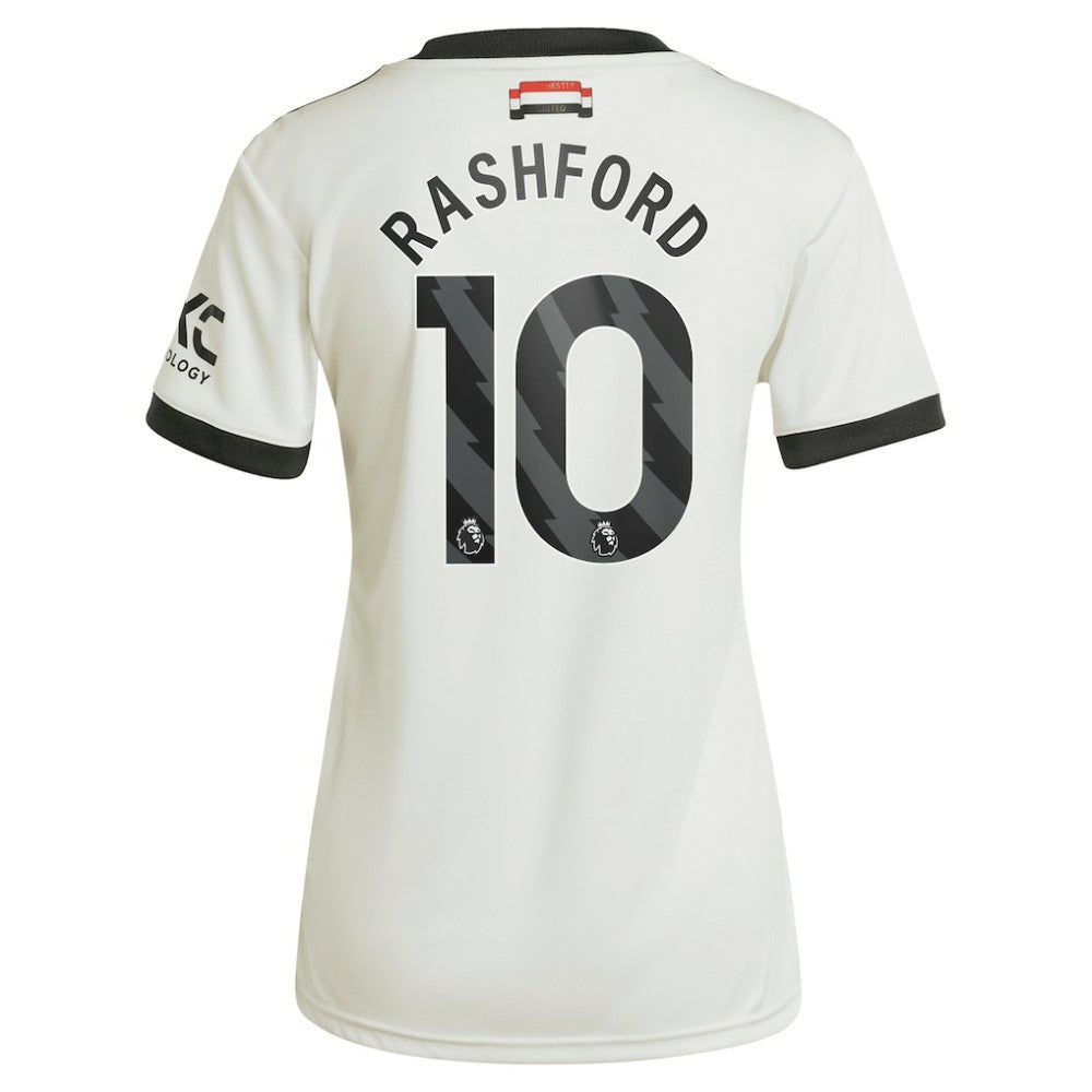 Marcus Rashford Manchester United Originals Women's 2024/25 Third Replica Jersey Cream - Adidas on sale