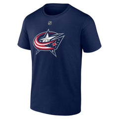 Adam Fantilli Columbus Blue Jackets Fanatics Authentic Stack Name & Number T-Shirt - Navy | US 202015345