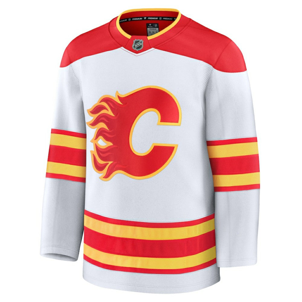 Calgary Flames Fanatics Away Premium Jersey - White | US 202015680