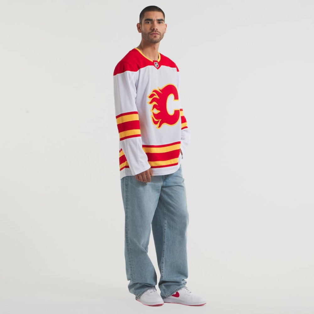 Calgary Flames Fanatics Away Premium Jersey - White | US 202015680
