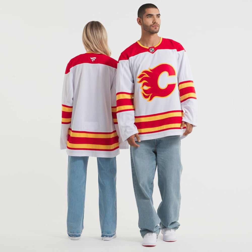 Calgary Flames Fanatics Away Premium Jersey - White | US 202015680