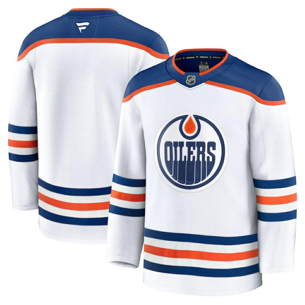 Edmonton Oilers Fanatics Away Premium Jersey - White | US 202015689