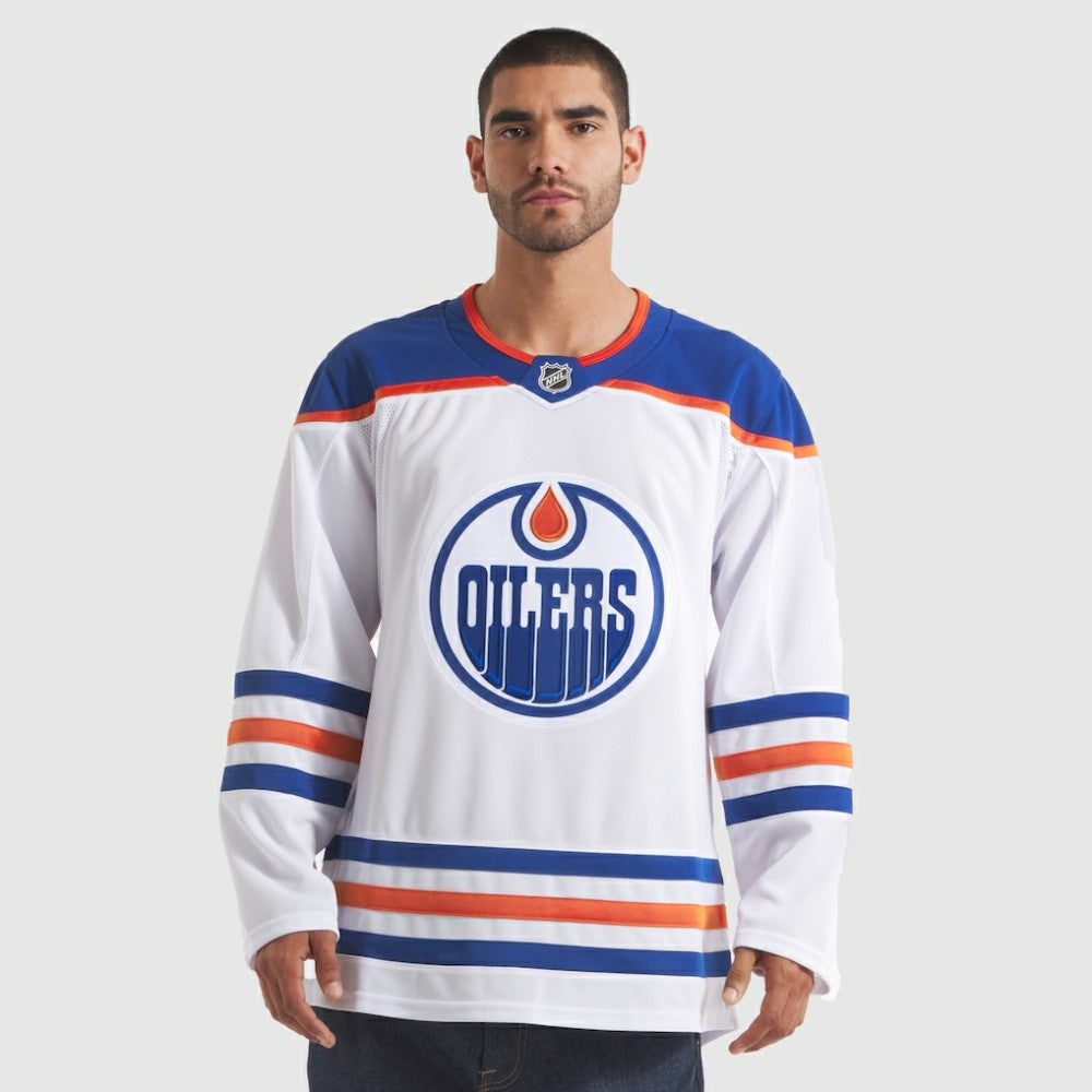 Edmonton Oilers Fanatics Away Premium Jersey - White | US 202015689