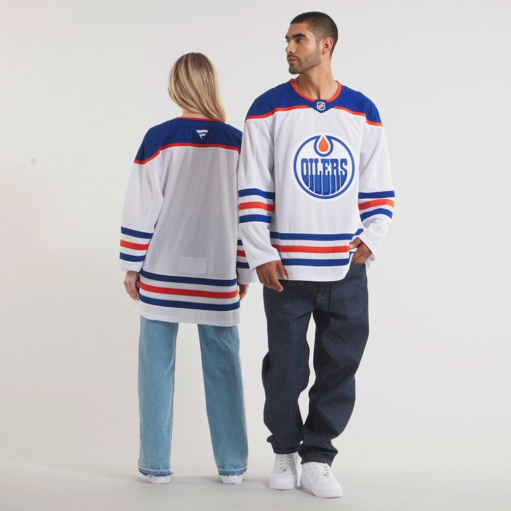 Edmonton Oilers Fanatics Away Premium Jersey - White | US 202015689