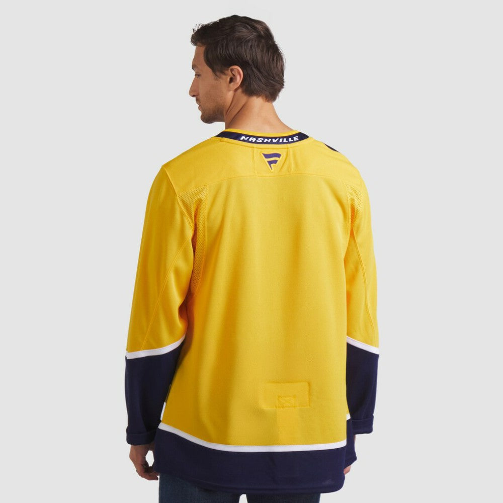 Nashville Predators Fanatics Home Premium Jersey - Yellow | US 202015706