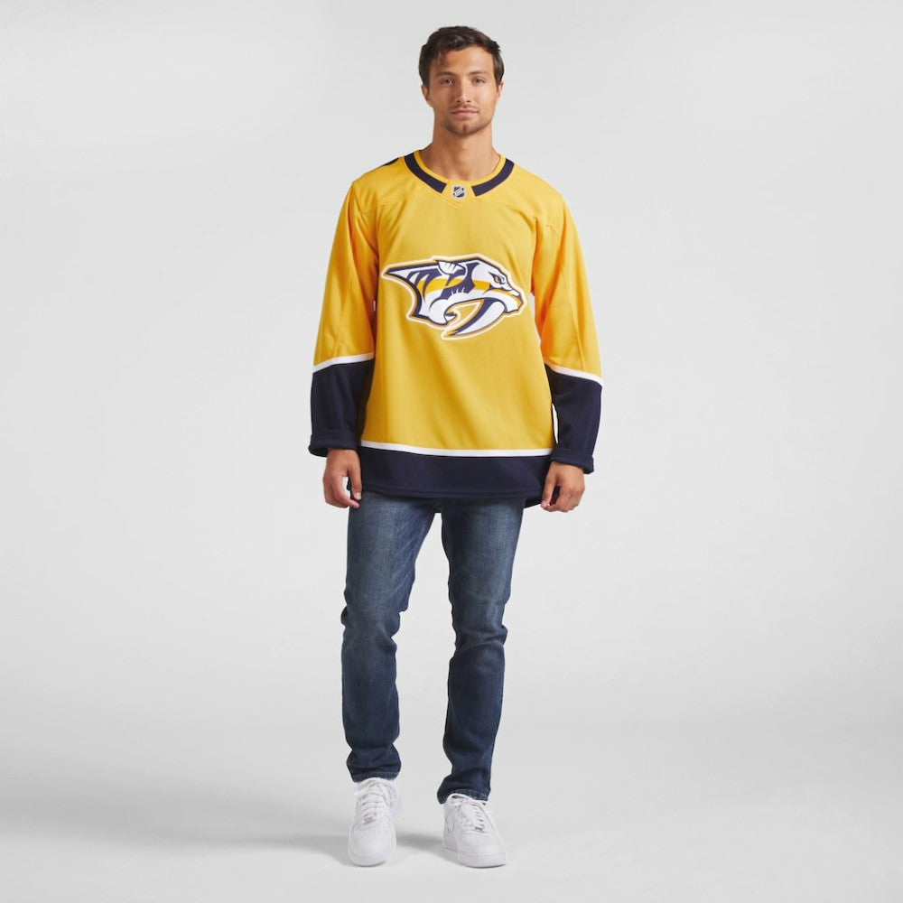 Nashville Predators Fanatics Home Premium Jersey - Yellow | US 202015706