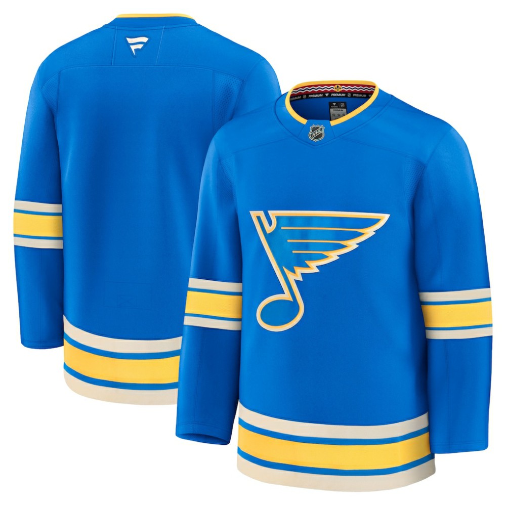 St. Louis Blues Fanatics Alternate Premium Jersey - Blue | US 202015715