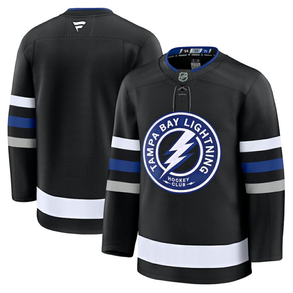 Tampa Bay Lightning Fanatics Alternate Premium Jersey - Black | US 202015719