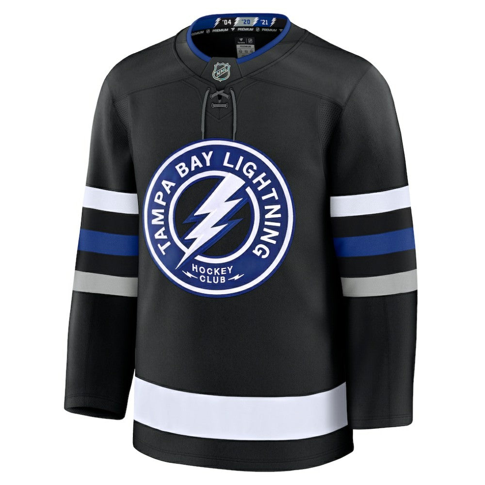 Tampa Bay Lightning Fanatics Alternate Premium Jersey - Black | US 202015719