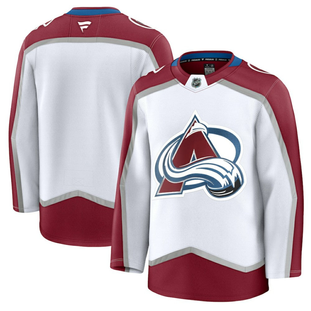 Colorado Avalanche Fanatics Away Premium Jersey - White | US 202015722
