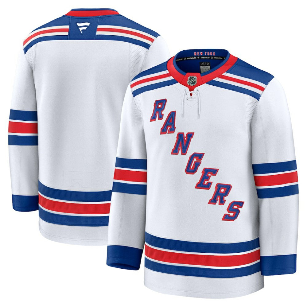 New York Rangers Fanatics Away Premium Jersey - White | US 202015727