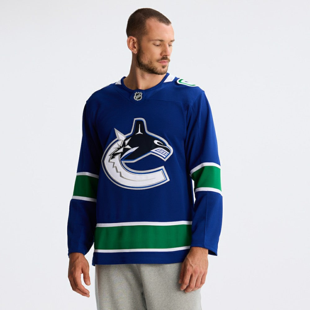 Vancouver Canucks Fanatics Home Premium Jersey - Blue | US 202015734