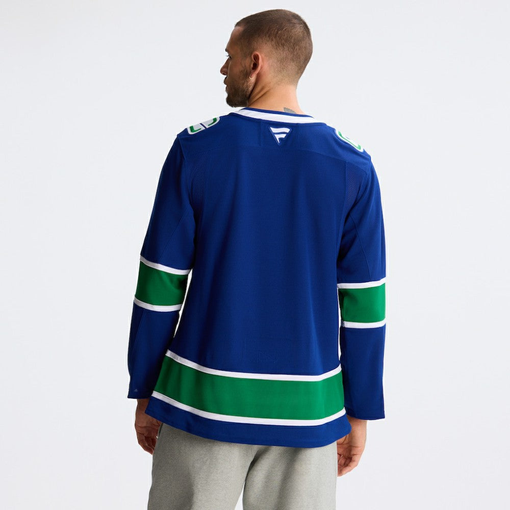 Vancouver Canucks Fanatics Home Premium Jersey - Blue | US 202015734