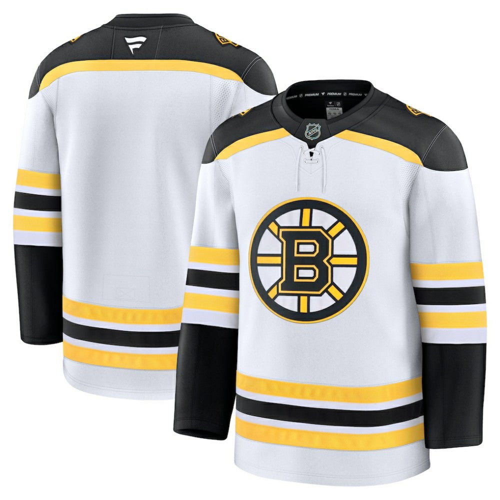 Boston Bruins Fanatics Away Premium Jersey - White | US 202015739