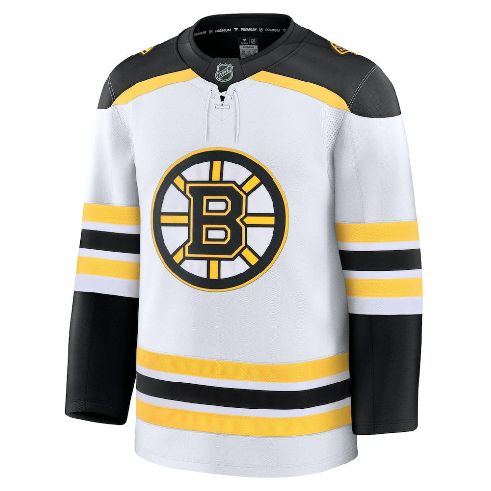 Boston Bruins Fanatics Away Premium Jersey - White | US 202015739