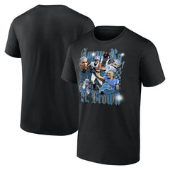 Amon-Ra St. Brown Detroit Lions Notorious Player Graphic T-Shirt - Black T-shirts